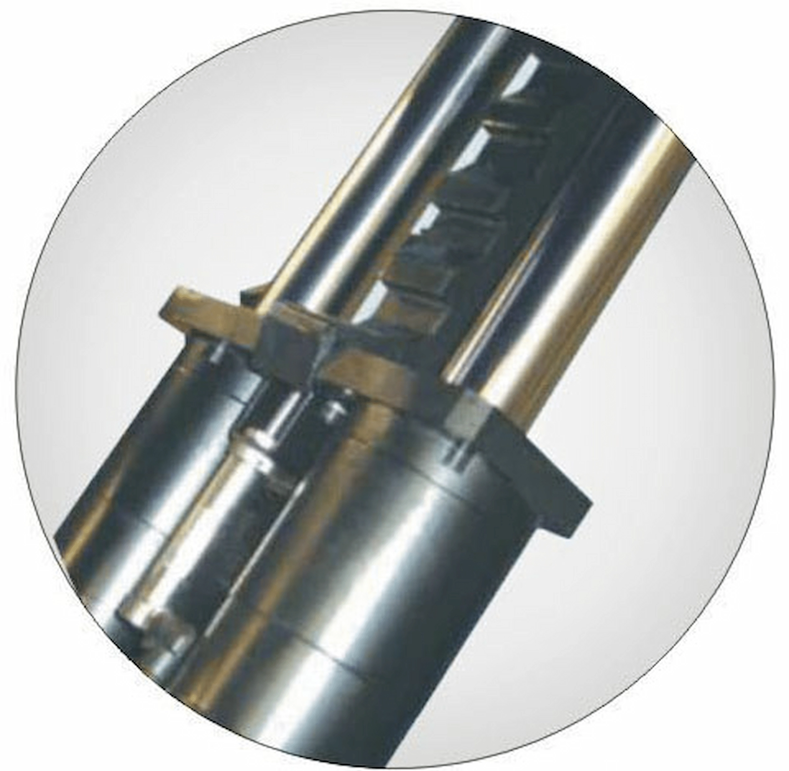 Mechanical lock with pneumatic release